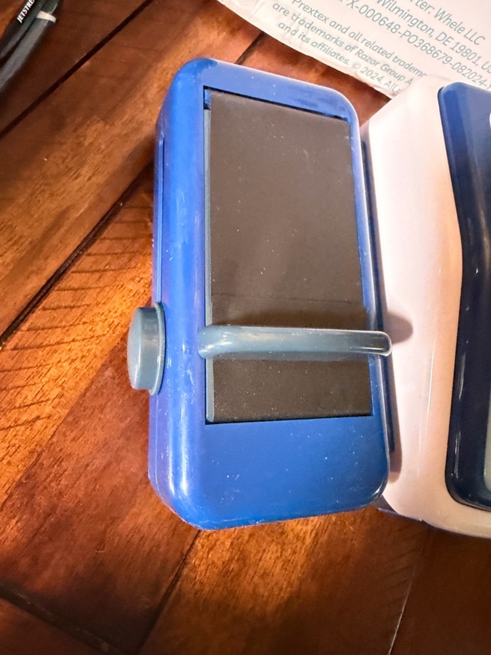 Kids Toy Cash Register in Blue - Picture 3 of 7